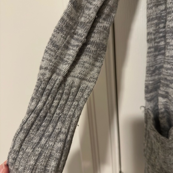 Aritzia Talula Heathered Grey Soft Cardigan - Picture 3 of 7